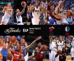 yapboz NBA Finalleri 2011, 4. Parti, Miami Heat 83 - Dallas Mavericks 86